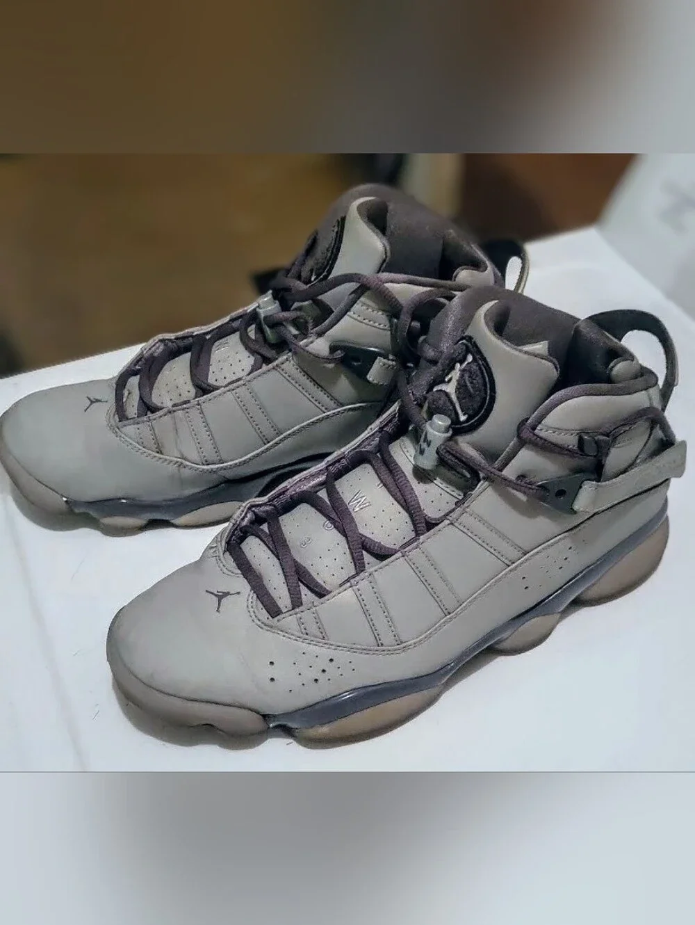 Air Jordan 6 Rings In Cool Gray